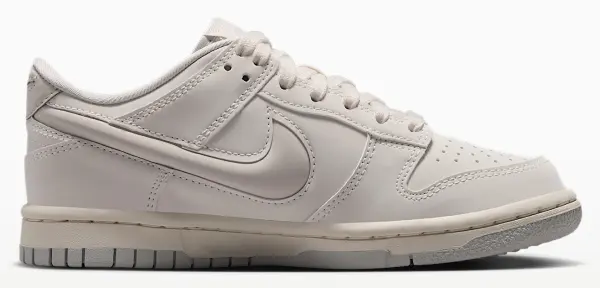 Кроссовки детские Nike DUNK LOW LV8 молочно-серебряные IR0824-100