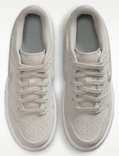 Кроссовки детские Nike DUNK LOW LV8 молочно-серебряные IR0824-100