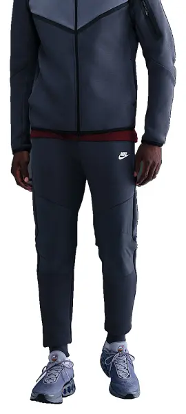 Штаны спортивные Nike TECH FLEECE сине-темно-синие IH4303-437