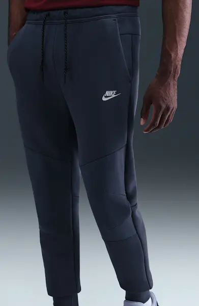 Штаны спортивные Nike TECH FLEECE сине-темно-синие IH4303-437