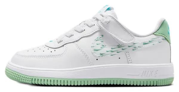 Кроссовки детские Nike FORCE 1 LOW EASYON бело-мятные IR8300-111