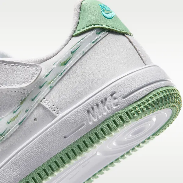 Кроссовки детские Nike FORCE 1 LOW EASYON бело-мятные IR8300-111