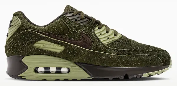 Кросівки Nike AIR MAX 90 PREMIUM оливково-коричневі HV6663-300