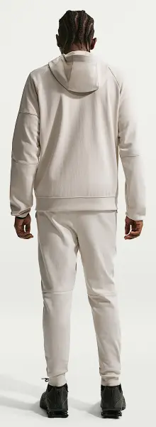 Толстовка Nike SPORTSWEAR TECH ESSENTIALS бежево-чорна DD5284-210