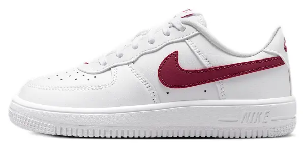 Кроссовки детские Nike FORCE 1 LOW бело-бордовые IF1673-126
