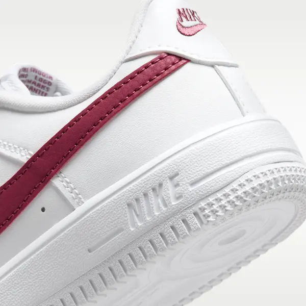 Кроссовки детские Nike FORCE 1 LOW бело-бордовые IF1673-126