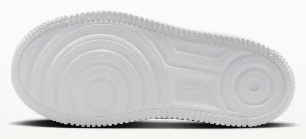 Кроссовки детские Nike FORCE 1 LOW бело-черно-золотые IR0271-100