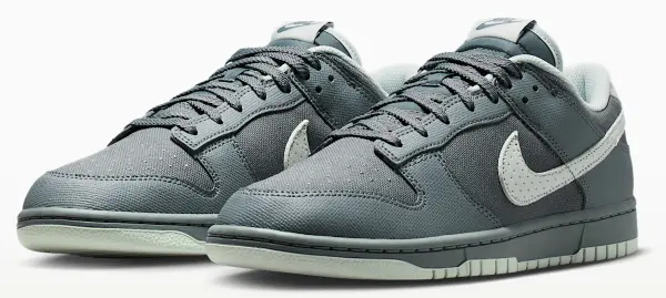Кроссовки Nike DUNK LOW RETRO серо-белые IH1940-001