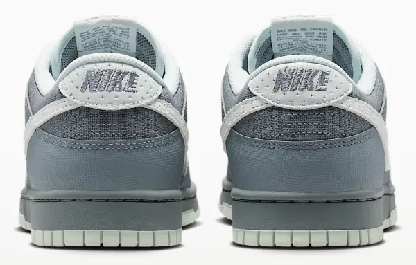 Кроссовки Nike DUNK LOW RETRO серо-белые IH1940-001