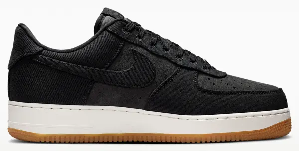 Кросівки Nike AIR FORCE 1 07 LV8 DENIM чорно-коричневі IR0951-002