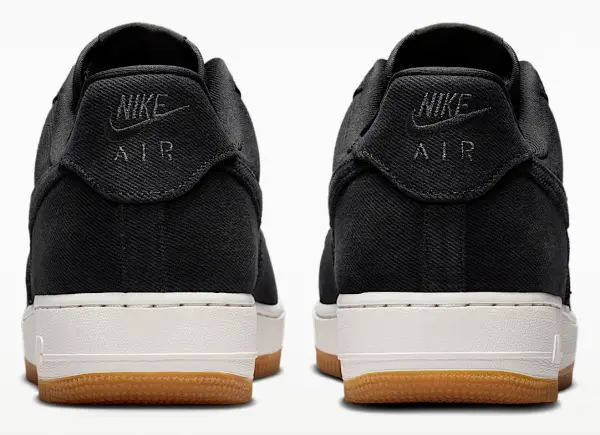 Кросівки Nike AIR FORCE 1 07 LV8 DENIM чорно-коричневі IR0951-002