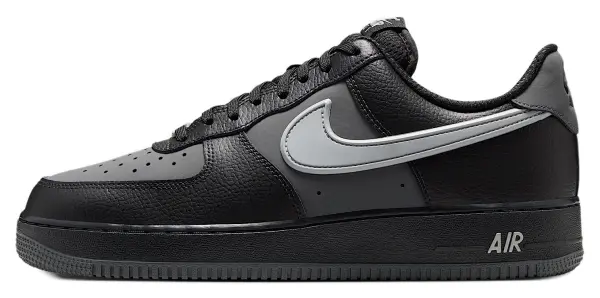 Кроссовки Nike AIR FORCE 1 07 LV8 черно-темно-серые IR1475-010