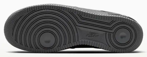 Кроссовки Nike AIR FORCE 1 07 LV8 черно-темно-серые IR1475-010