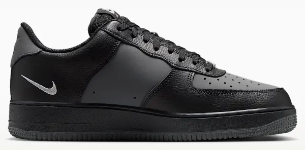 Кроссовки Nike AIR FORCE 1 07 LV8 черно-темно-серые IR1475-010
