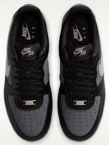 Кроссовки Nike AIR FORCE 1 07 LV8 черно-темно-серые IR1475-010