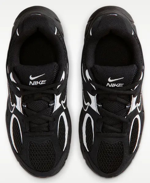 Кроссовки детские Nike V5 RUNNER SUEDE черно-белые IO1644-004