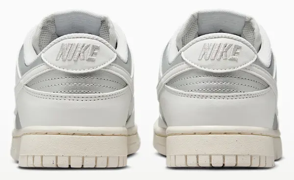 Кроссовки женские Nike DUNK LOW NEXT NATURE бело-серебряные IB7311-001