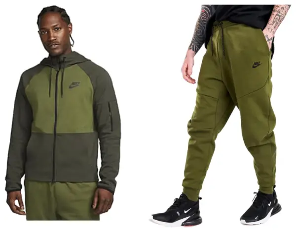 Спортивний костюм Nike SPORTSWEAR оливково-темно-зелений DR8910-355__DR9089-326