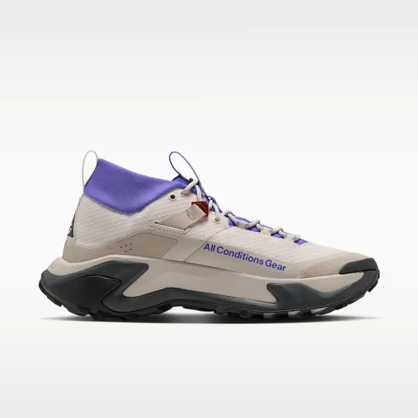Кросівки трекінгові Nike ACG ZEGAMA HIKE бежево-фіолетові IO7854-100