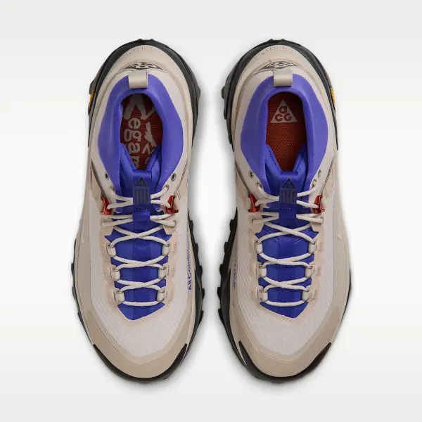 Кросівки трекінгові Nike ACG ZEGAMA HIKE бежево-фіолетові IO7854-100