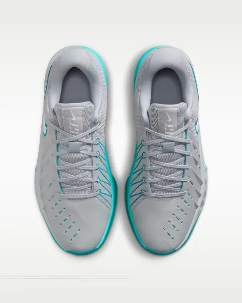 Кросівки баскетбольні Nike AIR ZOOM G.T. CUT ACADEMY 2 сіро-бірюзові HV9774-004