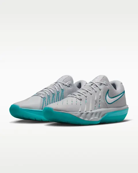 Кросівки баскетбольні Nike AIR ZOOM G.T. CUT ACADEMY 2 сіро-бірюзові HV9774-004