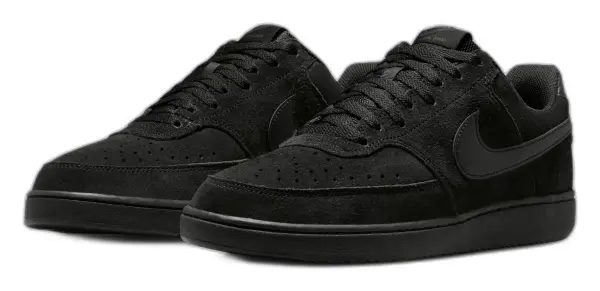 Кросівки Nike COURT VISION LOW SUEDE PREMIUM чорні IQ9749-001
