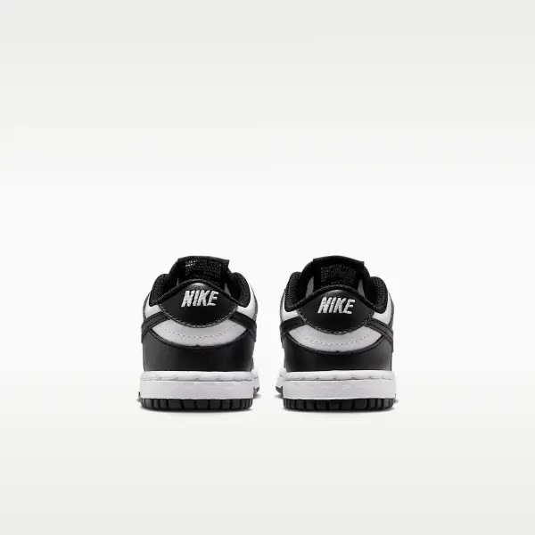 Кроссовки детские Nike DUNK LOW черно-белые IU7767-100