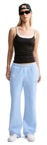 Спортивні штани жіночі Nike STUDIO FLEECE MEDIUM WEIGHT блакитні IU3726-407