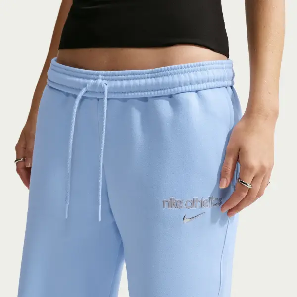 Спортивні штани жіночі Nike STUDIO FLEECE MEDIUM WEIGHT блакитні IU3726-407