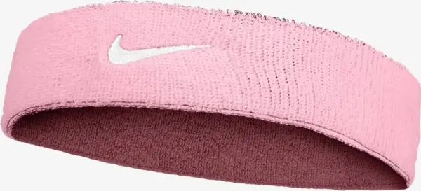 Пов’язка на голову Nike SWOOSH CLASSIC REVERSIBLE HEADBAND двостороння бордово-рожева N.101.2412.651.OS