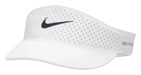 Козырек Nike DRI-FIT ADVANTAGE ACE VISOR бело-черный FB6443-100