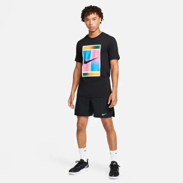 Шорти для тенісу Nike COURT VICTORY DRI-FIT 7IN чорні FD5380-010