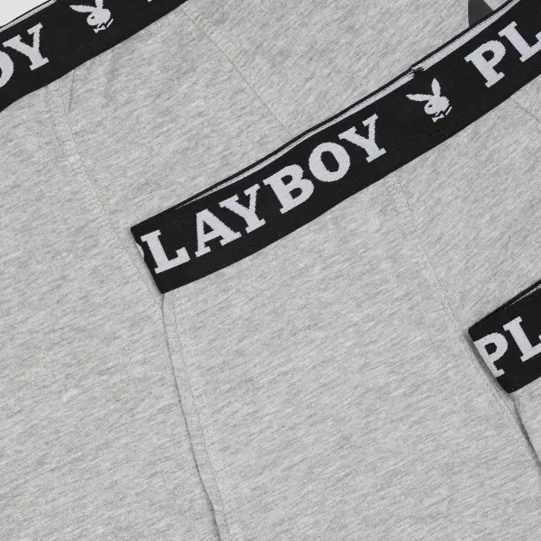 Труси (боксерки) Playboy ANNYA сірі (3 штуки) ANNYA-36