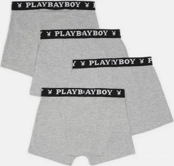 Трусы (боксерки) Playboy ANNYA серые (4 штуки) ANNYA-44