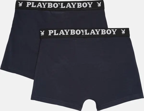 Труси (боксерки) Playboy ANNYA темно-сині (2 штуки) ANNYA-210