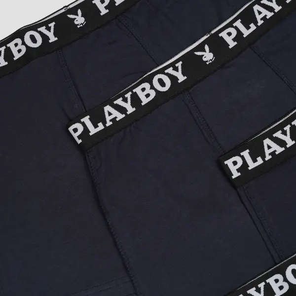 Трусы (боксерки) Playboy ANNYA темно-синие (4 штуки) ANNYA-45