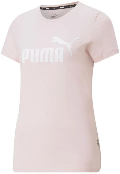 Футболка жіноча Puma ESS Logo Tee рожева 58677582