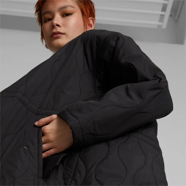 Куртка женская Puma Infuse Oversized Jacket черная 53558001