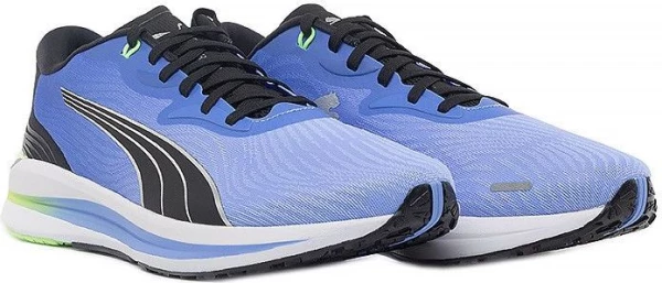 Кроссовки беговые Puma Electrify Nitro 2 голубые 37681408