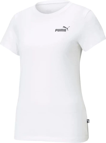 Футболка женская Puma ESS Small Logo Tee белая 58677602