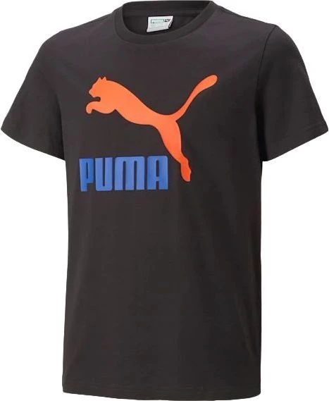 Футболка подростковая Puma Classics Logo Tee черная 53952601