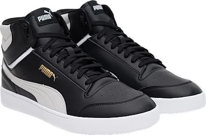 Кеди Puma SHUFFLE MID чорно-білі 38074802