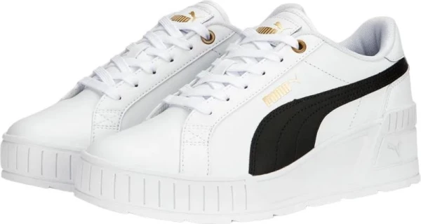 Кеди жіночі Puma KARMEN WEDGE біло-чорні 39098502