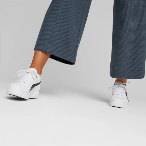 Кеди жіночі Puma KARMEN WEDGE біло-чорні 39098502