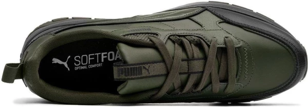 Кросівки Puma R78 TREK LTH зелено-чорні 38320203