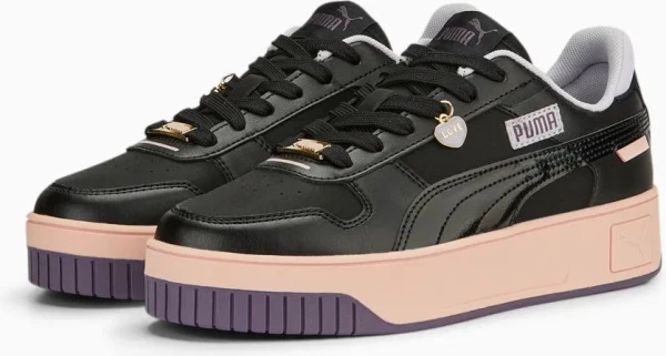 Кеди жіночі Puma CARINA STREET CHARMS чорно-фіолетові 38939202