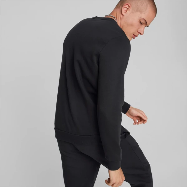 Світшот Puma ESS+ BIG LOGO CREW чорний 84986301