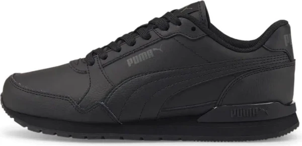 Кроссовки беговые детские Puma ST RUNNER V3 L JR черные 38490401