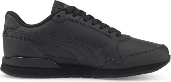 Кроссовки беговые детские Puma ST RUNNER V3 L JR черные 38490401